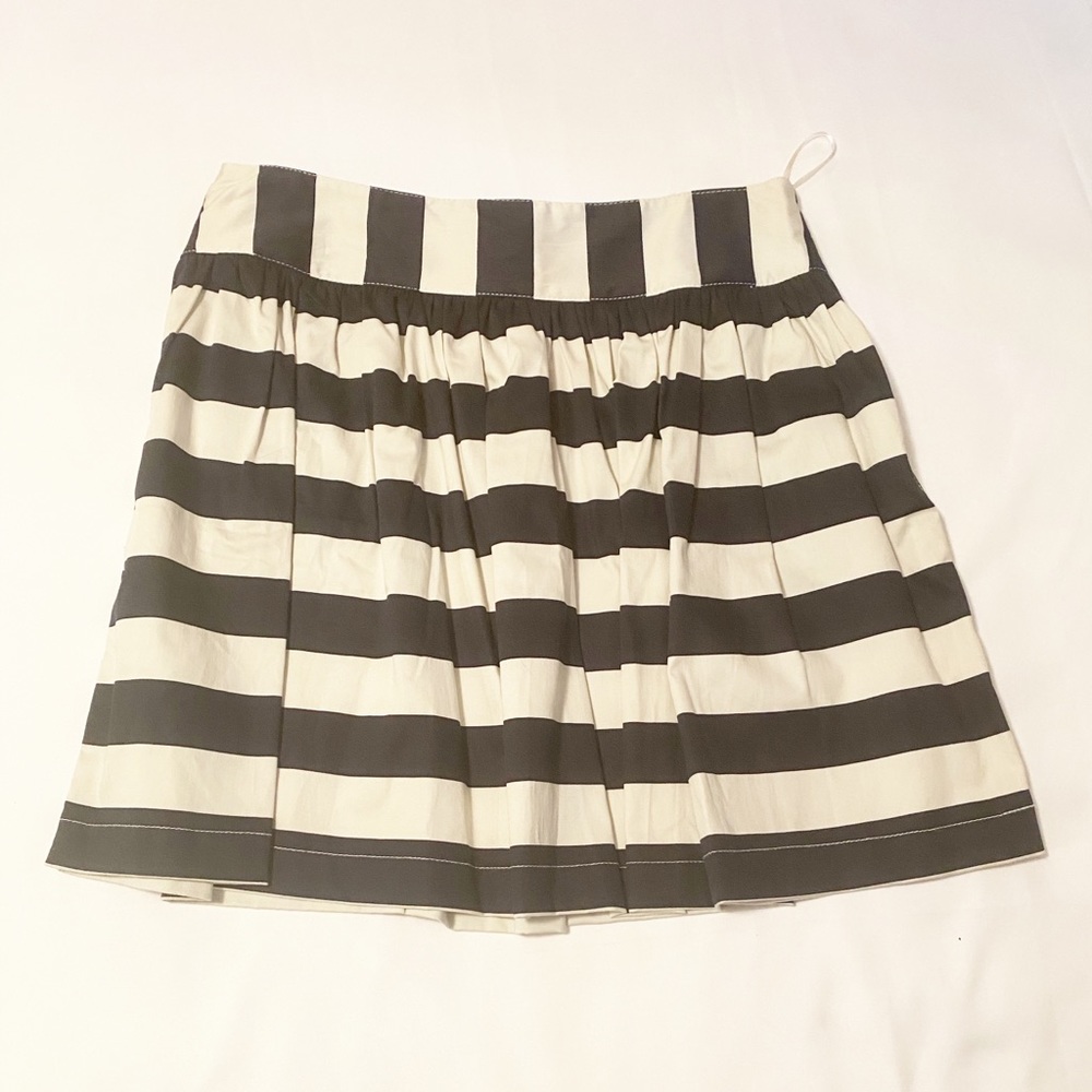 NWOT MNG By Mango Striped Skirt